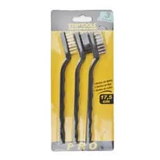 Kit de Escovas de Aço 3pçs