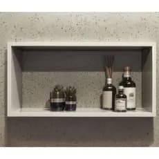 Nicho decorativo 100% em MDF para Banheiro 60x25cm