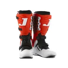 Bota Motocross Infantil Trilha Enduro Modelo Jett Hi-vis Proteção Resistente Cores Diversas