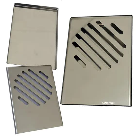 Ralo Falso Inteligente De Escoamento Para Box Em Aço Inox Banheiro