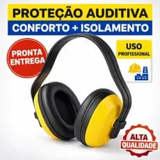 Abafador de Ruído Concha Proteção Auditiva Tipo Concha Contra Barulho Proteção Ouvidos Autísmo
