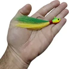Isca Jig Peninha 14g Artificial Albatroz Fishing de Fundo