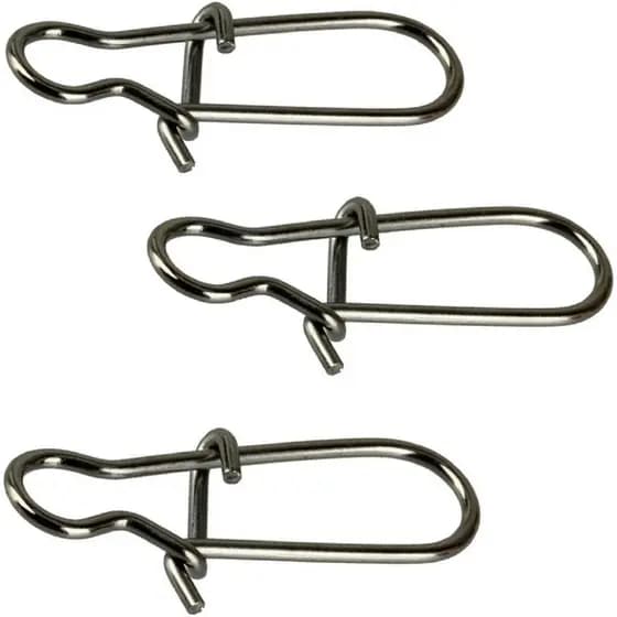 Snap para pesca grampo terminal nice inoxidável kit 30