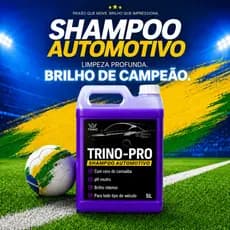 Shampoo com Cera de carnaúba pH Neutro para Lavagem de Carro e Moto Xampu Automotivo