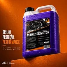 VERNIZ FINALIZADOR PARA MOTOR MOTO E CARRO RESISTENTE A ALTA TEMPERATURA 5 LITROS