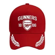 Arsenal Futebol Clube Bonés de Beisebol com Design de Futebol para Homens, Chapéu Esportivo Confortável, Ajustável, Resp