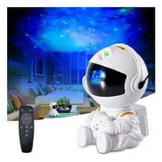 Astronauta Projetor Galaxy Lights Estrelas Nebulosa Ws3315 Cúpula Branco envio no mesmo dia