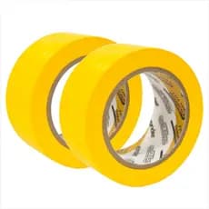 Kit Fita adesiva para demarcação 48 mm x 30 m amarela com 2 unidades Vonder