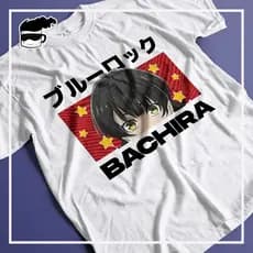 Camisa Blue Lock Unissex Blusa Anime Isagi Bachira Kunigami