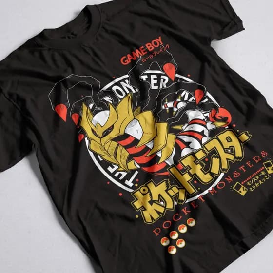 Camisa Giratina Anime Pokemon Camiseta Unissex 100% Algodão