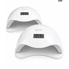 2x Cabine Sun 5 LED UV Digital 48w Unha Gel Acrigel Fibra Alongamento