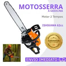 Motosserra Á Gasolina 62cc Sabregigante Corte Super Pontente