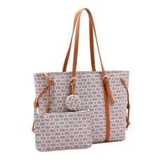 Kit Bolsa Feminina + Necessaire Chenson Original Elegance Luxo Ombro 3485079