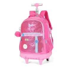 💖 Mochila de Rodinhas Barbie Fashion Luxcel – Pink Linda e Moderna! 💖