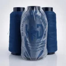 Kit 3 Linhas Overlock Azul Marinho Industrial Alto Rendimento
