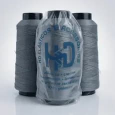 Kit Trio Overlock Cinza Para Produção E Confecção