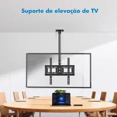 Suporte para Tv, Suporte de Teto, parede ou viga, giratório, articulado e inclinavél, para Tv de 26 a 60/32 a 80