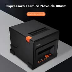 Impressora Térmica 80mm Automática com Corte - USB/Ethernet/para PDV, Restaurantes e Delivery