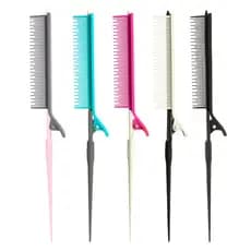 2pcs/kit Pente auxiliar chapinha clips presilha mechas 2 em 1