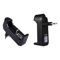 Carregador De Pilhas Baterias Lítio Universal Bivolt 128
