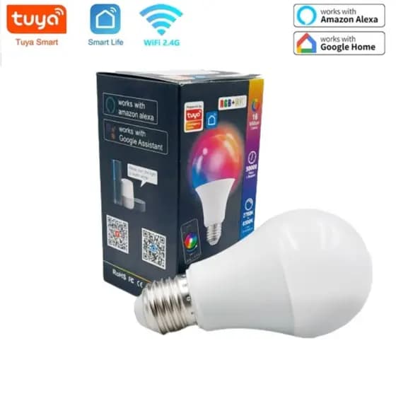 Lampada Led Wifi Inteligente Smart Com App Avant Bulbo E27 Padrão Brasileiro Compativel Alexa Google