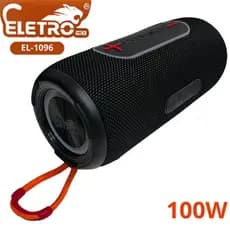 Caixa De Som Bluetooth 5.1 Sem Fio Portátil Com Rgb Eletromex EL-1097 100w Ipx6 Led Forte Batida