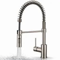 Torneira Monocomando Retrátil Inox 304 Bancada/Cozinha Flexível Quente e Fria Premium-Luxo Gourmet