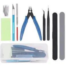 Kit de Ferramentas 9 peças para Hobby Impressora 3D Model Kit Alicate de Corte Diagonal