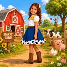 Fantasia Menina Infantil Jessie Toy Story 5