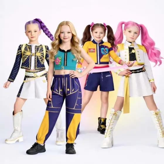 Fantasia De Cosplay De Halloween Kpop Rumi Mira E Zoey