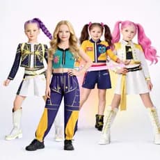 Fantasia De Cosplay De Halloween Kpop Rumi Mira E Zoey