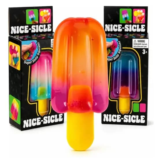 Squishy Cubo Gelo Antiestresse Sensorial Apertar Brinquedo Macio Relaxante Slime Squeeze