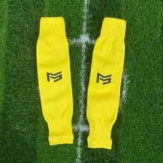 Meias de futebol profissional respirável absorvente de suor capa de perna esportiva adequada para basquete, corrida