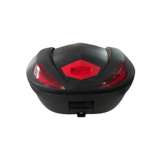 BAU BAULETO 47 LITROS MOTO COM SUPORTE UNIVERSAL GOW