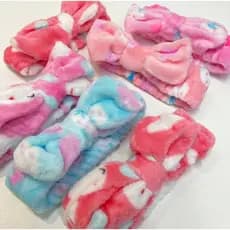 Faixas de Cabelo de  Laço para Maquiagem Makeup Tiara Para Cabelo e Rosto