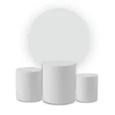 Kit Capa Painel + Capa Trio Cilindros Lisos Varias Cores Helanca Premium Lançamento Oferta Promoção