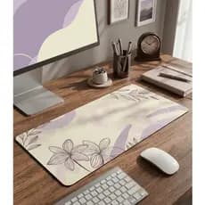 Mouse Pad Gamer Antiderrapante Floral Meninas Escritório Tapete de Mesa Oferta Bibi Paineis