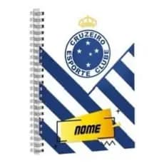 Adesivo para Capa de Caderno Escolar Futebol Cruzeiro