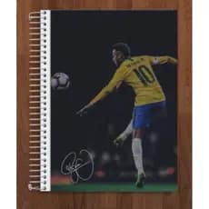 Adesivo Para Capa De Caderno Escolar Futebol Neymar