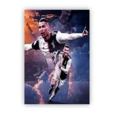 Adesivo Para Capa De Caderno Escolar Futebol Cristiano Ronaldo