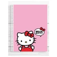 Adesivo Para Capa De Caderno Escolar Hello Kity
