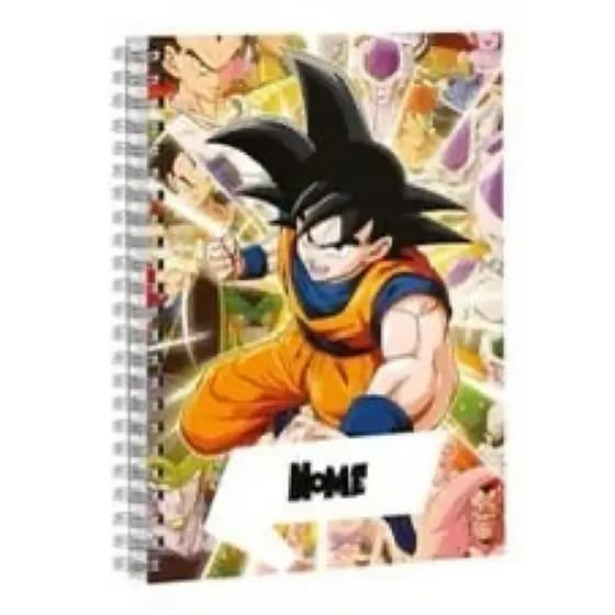 Adesivo Escolar Para Capa de Caderno Dragon Ball Z