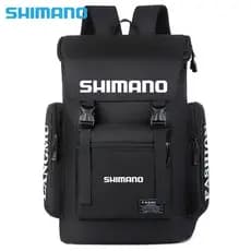 Shimano Mochila De Pesca Masculina Ao Ar Livre Resistente Desgaste Viagem Caminhada