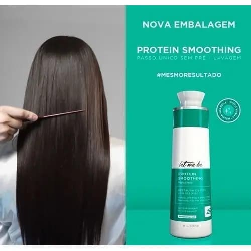 Let Me Be Protein Smoothing Progress Passo Único Escova 500ml