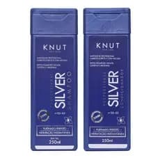 Kit Silver Knut Matizador Platinados Loiros Mechas Luzes