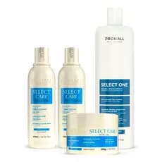 kit Prohall Select One 1l + Select Care Kit Pós Química Reconstrução Tratamento