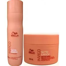 Kit Wella Professionals Invigo Enrich Cabelos Secos Ressecados Quimicamente Tratados Shampoo 250ml + Máscara 150ml
