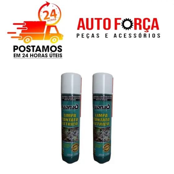 KIT 2 UNIDADES LIMPA CONTATO ELÉTRICO ELETRÔNICO RADNAQ 300ML