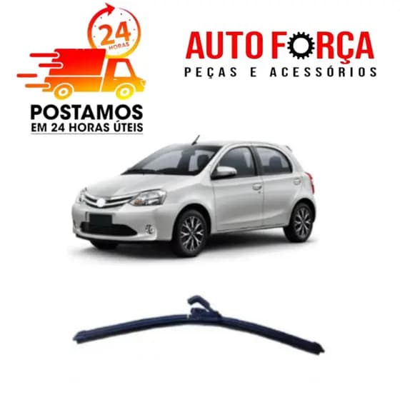 PALHETA UNIVERSAL LIMPADOR PARABRISA 24"  ETIOS 2012 EM DIANTE