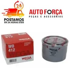FILTRO DE ÓLEO WEGA - WO 412 RENAULT KWID 1.0 2017